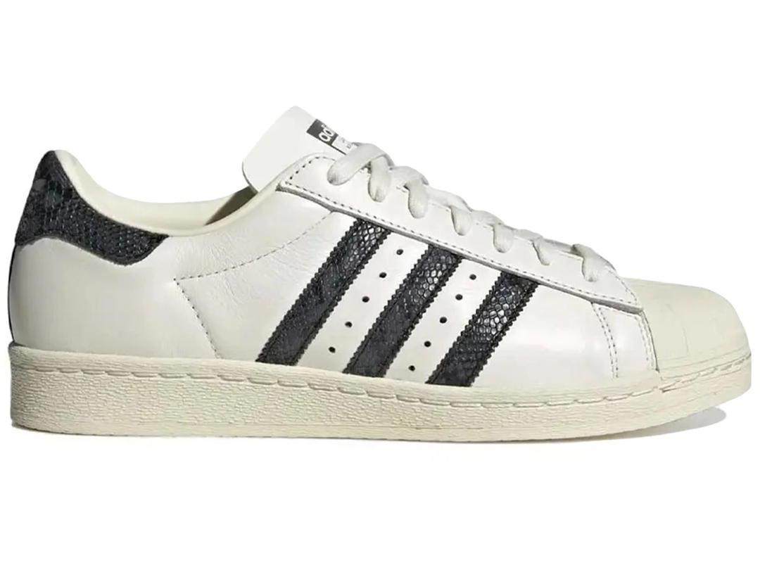 adidas adidas Superstar 82 White Black Snakeskin Stripes