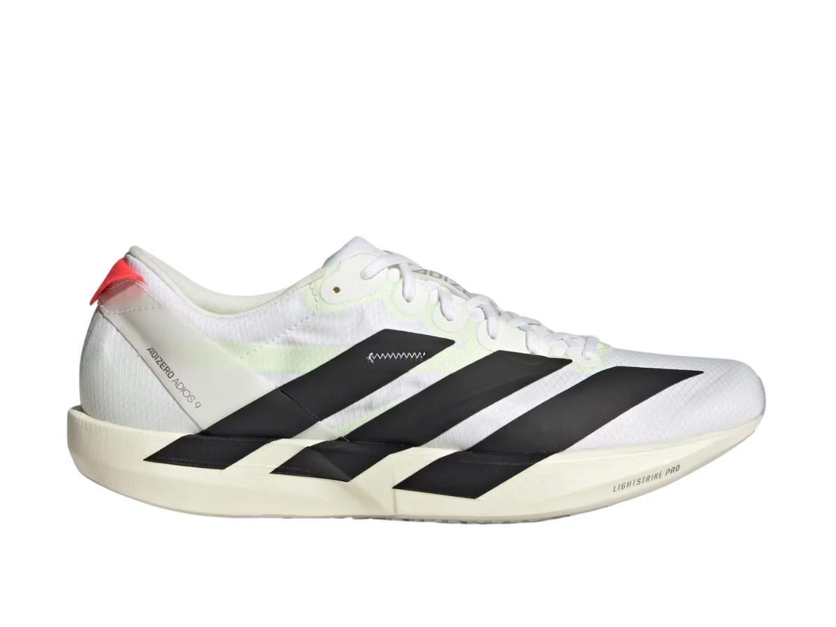 adidas adidas Adizero Adios 9 Cloud White Core Black And Silver Metallic