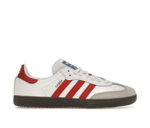 Buy adidas Samba OG White Better Scarlet at Sasom – Authentic and Ready to Ship