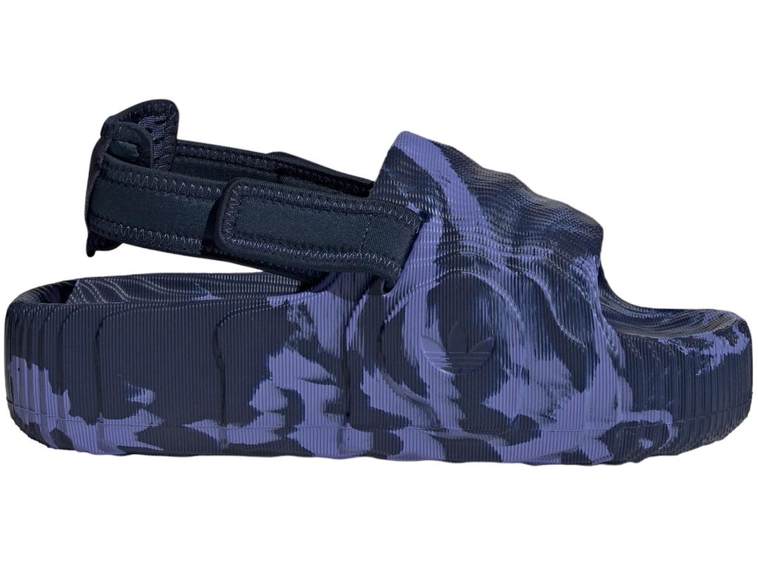 adidas adidas Adilette 22 XLG Slides Dark Blue Semi Cobalt Blue (Women's)