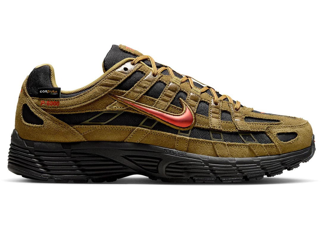 Nike Nike P-6000 Premium Cordura Olive Flak Black Picante Red