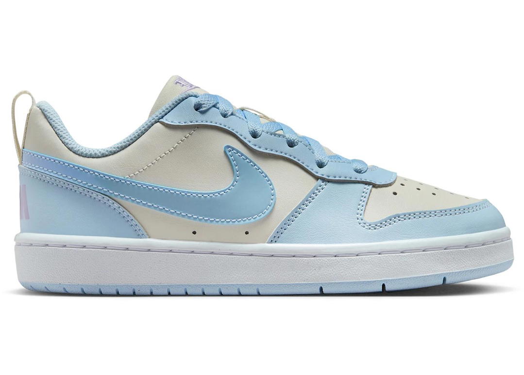 Nike Nike Court Borough Low Recraft Soft Pearl Hydrangeas White Celestine Blue (GS)