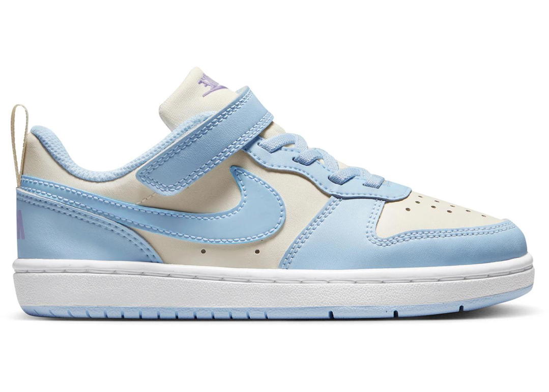 Nike Nike Court Borough Low Recraft Soft Pearl Hydrangeas White Celestine Blue (PS)