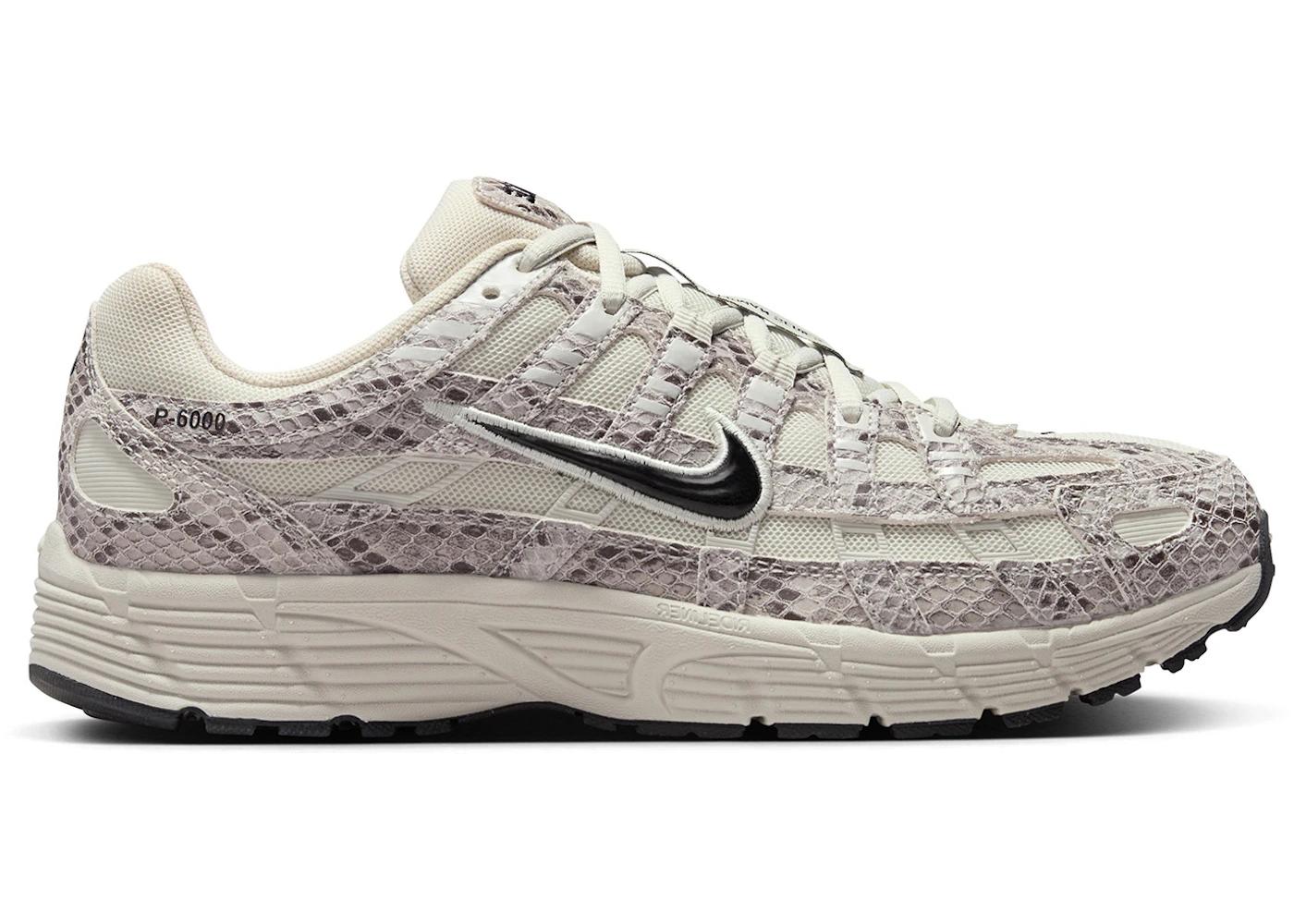 Nike Nike P-6000 SE Snakeskin Light Bone Black (Women's)