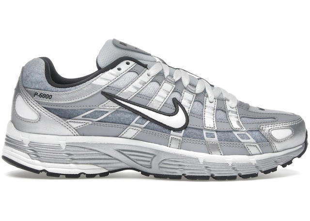 Nike Nike P-6000 Metallic Silver Summit White-Wolf Grey - view 1