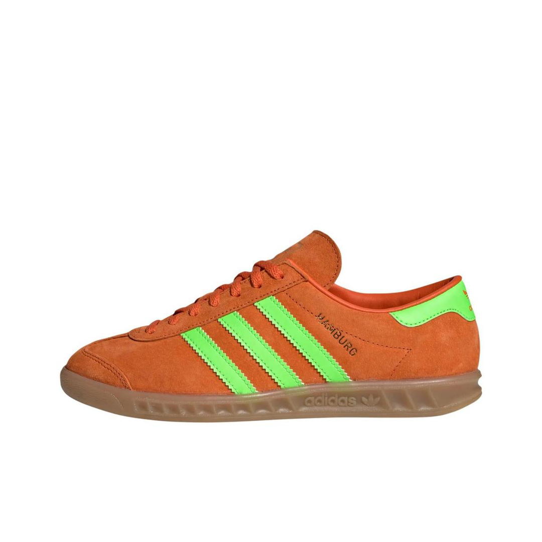 adidas Adidas Originals Hamburg Orange Solar Green Women's
