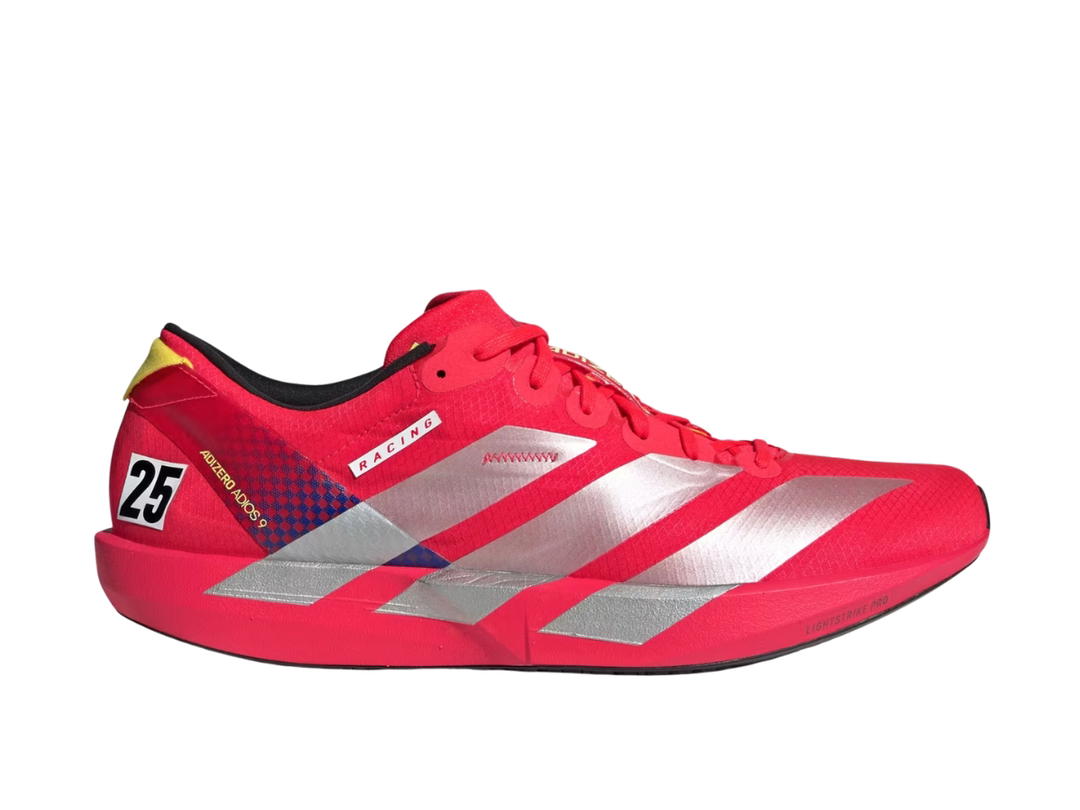 adidas adidas Adizero Adios 9 Lucid Red Cloud White And Pure Sulfur