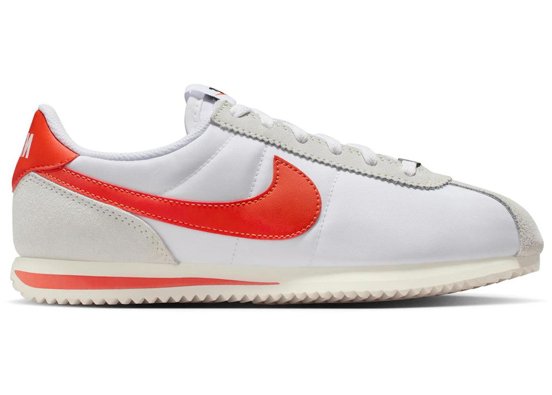 Nike Nike Cortez Textile White Sail Picante Red (GS)