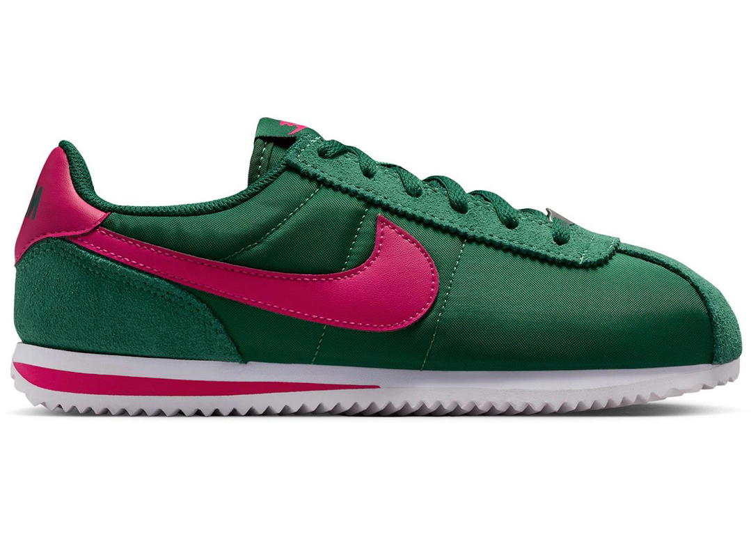 Nike Nike Cortez Textile Gorge Green Wild Cherry (GS)