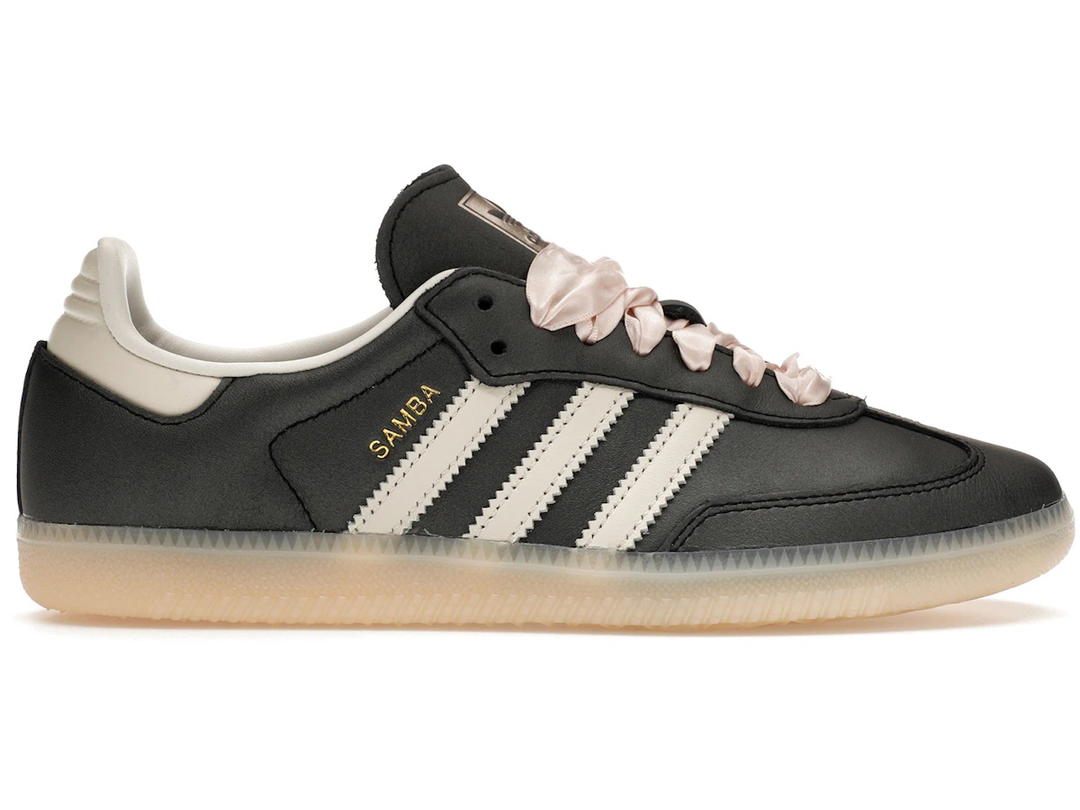 adidas adidas Samba OG Black Pink Ribbon Laces (Women's)