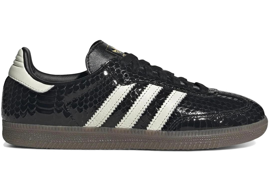 adidas adidas Samba OG Patent Snakeskin Black Off White (Women's)