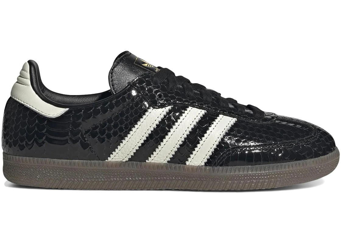 adidas adidas Samba OG Patent Snakeskin Black Off White (Women's)