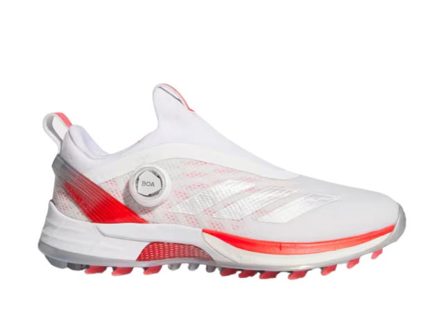 adidas adidas Adizero Zg Boa Spikeless Golf Cloud White Silver Metallic And Lucid Red (W) - view 1
