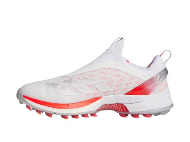 adidas adidas Adizero Zg Boa Spikeless Golf Cloud White Silver Metallic And Lucid Red (W) - view 2