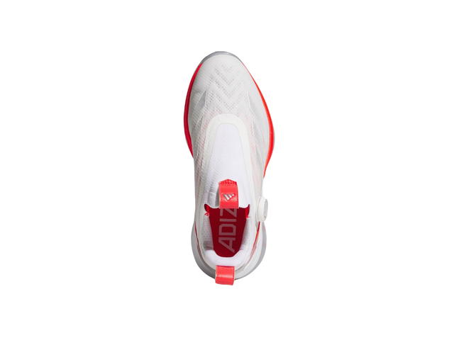 adidas adidas Adizero Zg Boa Spikeless Golf Cloud White Silver Metallic And Lucid Red (W) - view 3