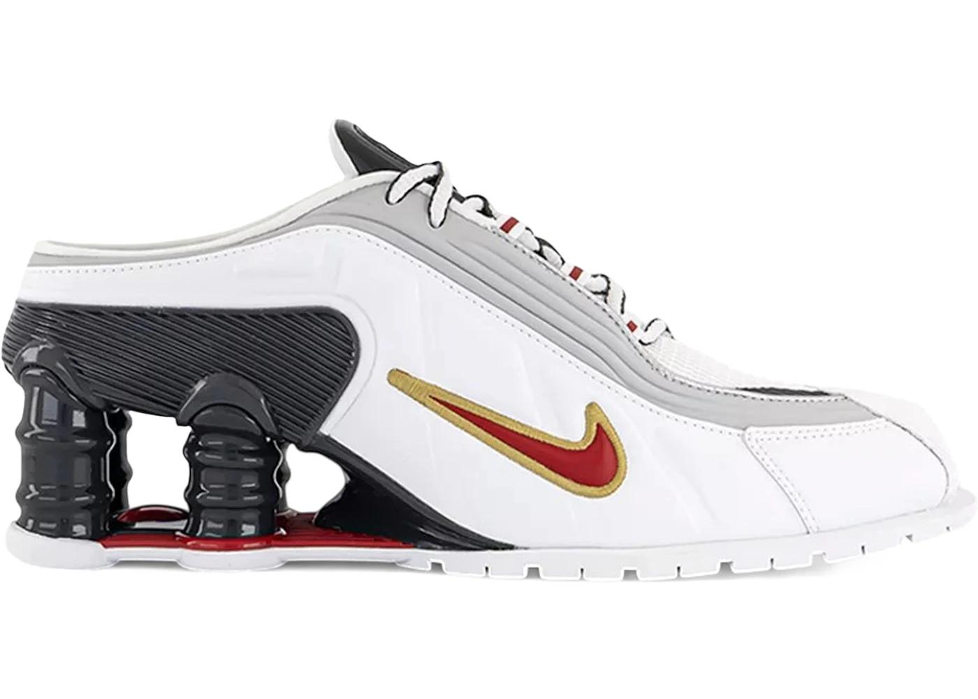 Nike Nike Shox MR4 Mule Martine Rose Metallic Platinum Varsity Red (Women's)