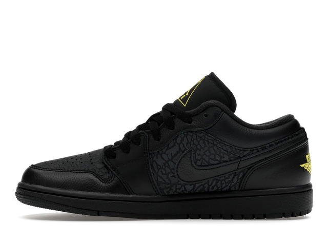 Jordan Jordan 1 Low Black Elephant Print - view 3