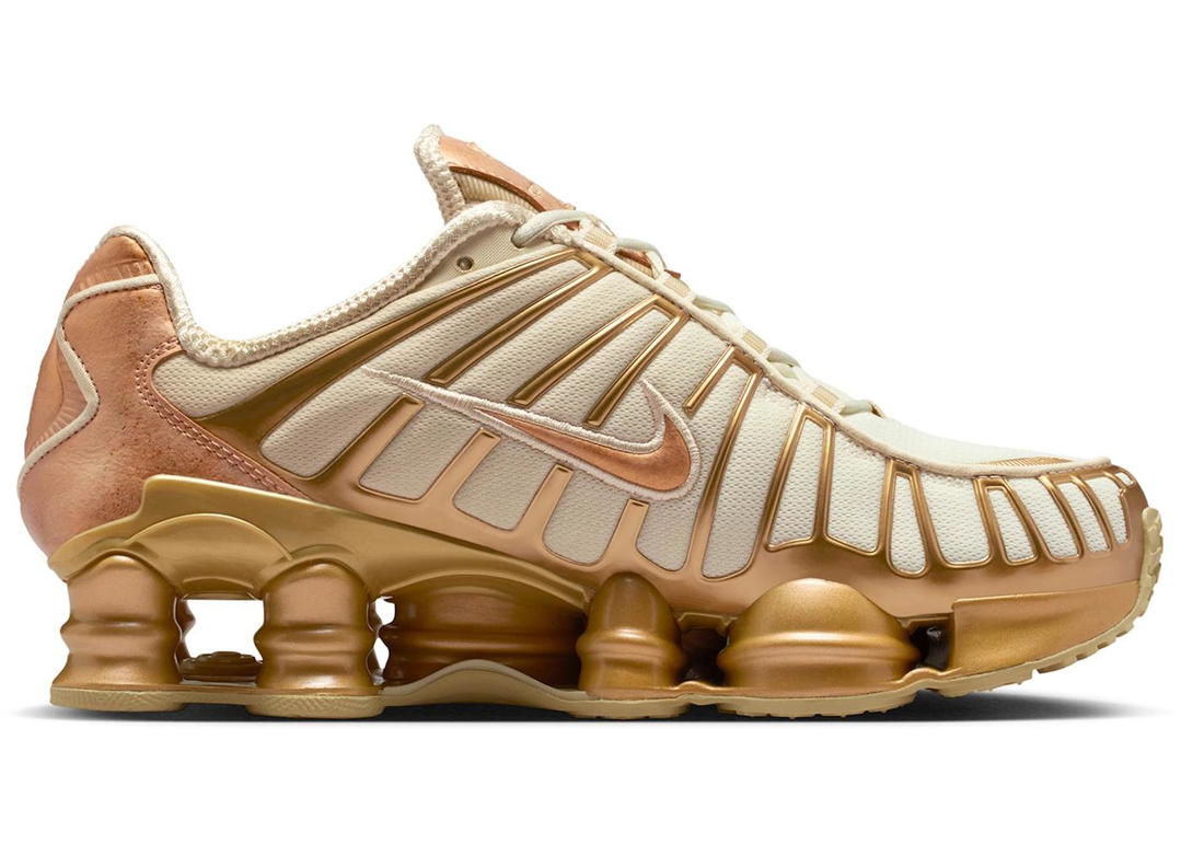 Nike Nike Shox TL Coconut Milk Metallic Gold Copper (Women's)