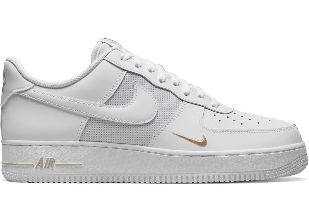 Nike Nike Air Force 1 Low White Desert Khaki Mini Swoosh