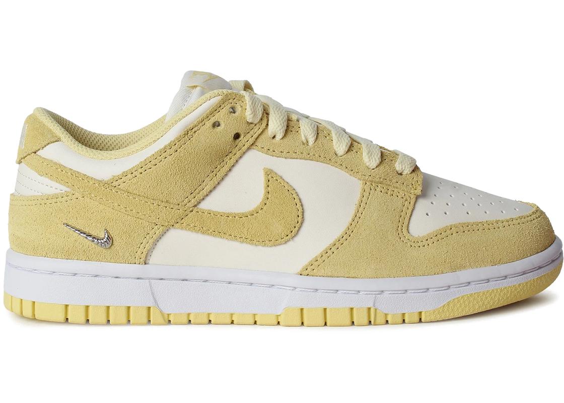 Nike Nike Dunk Low Sail Soft Yellow Silver (Women's)