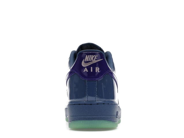 Nike Nike Air Force 1 Low Patent Leather Mystic Navy Grape Ice - view 4