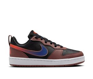 Buy Nike Court Borough Low Recraft Black Red Sepia Orange Deep Night (GS) at Sasom – Authentic and Ready to Ship