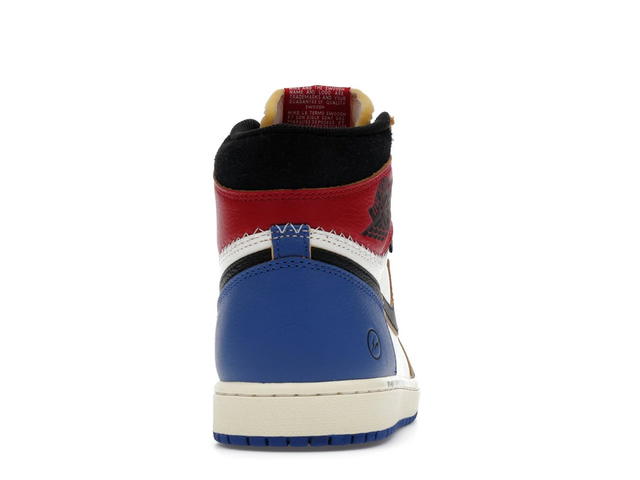 Jordan Jordan 1 Retro High OG SP Fragment x Union LA Varsity Red Sport Royal - view 4