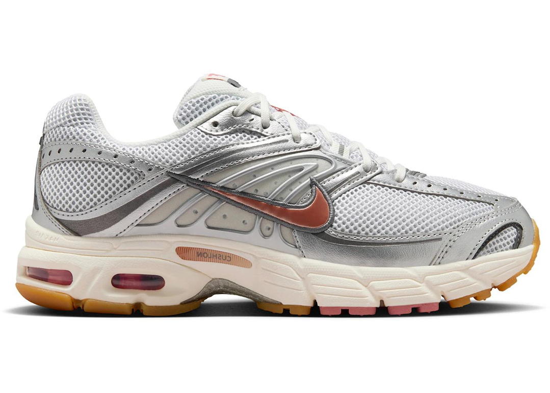 Nike Nike Air Max Moto 2K White Silver Metallic Red Bronze (Women's)