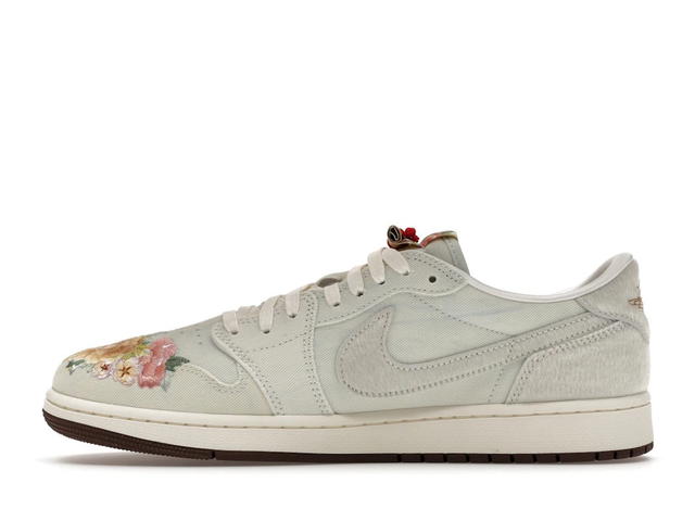 Nike Nike Air Jordan 1 Retro Low Grey Sail White - view 3