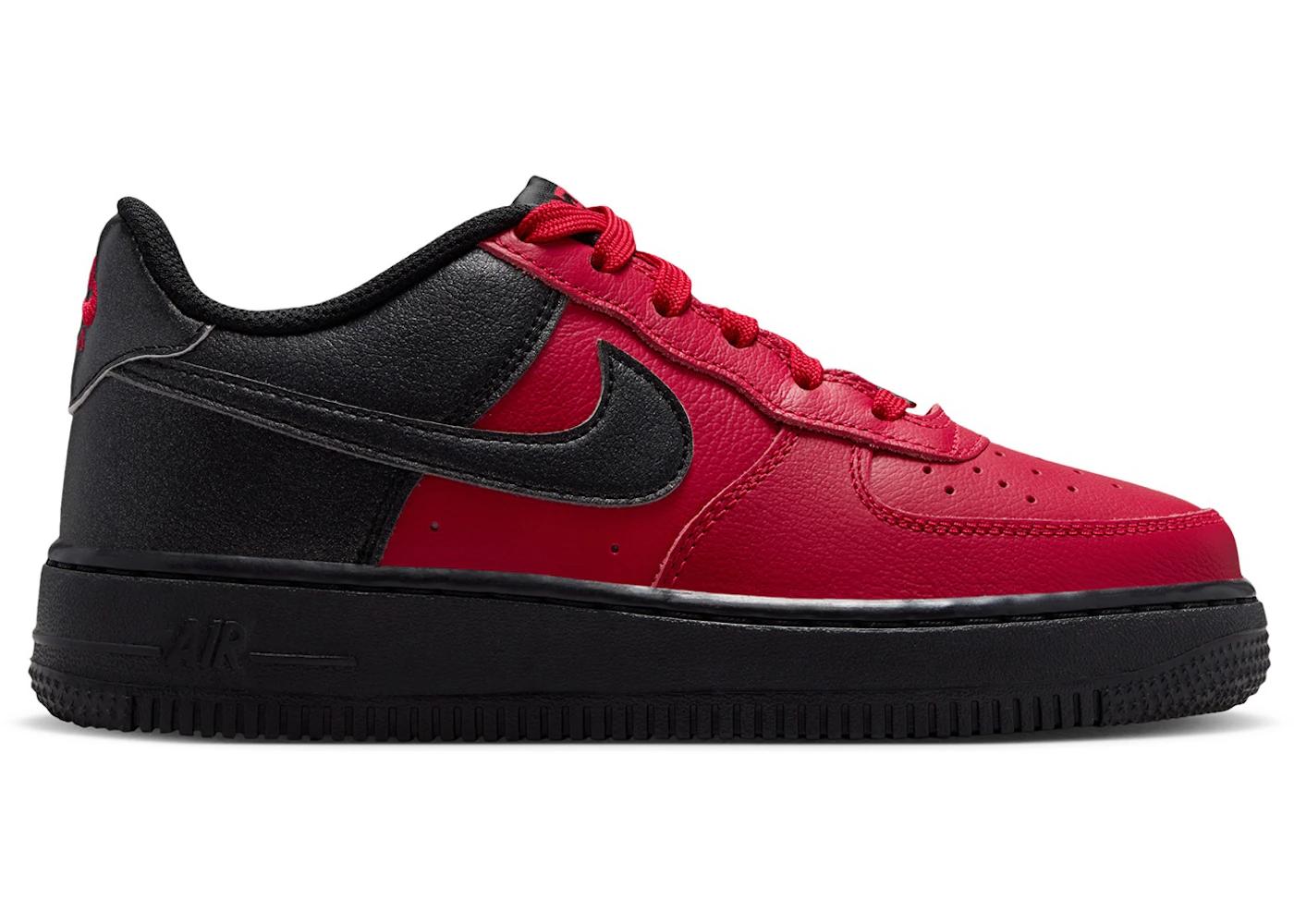 Nike Nike Air Force 1 Low LV8 Gym Red Summit White Black (GS)