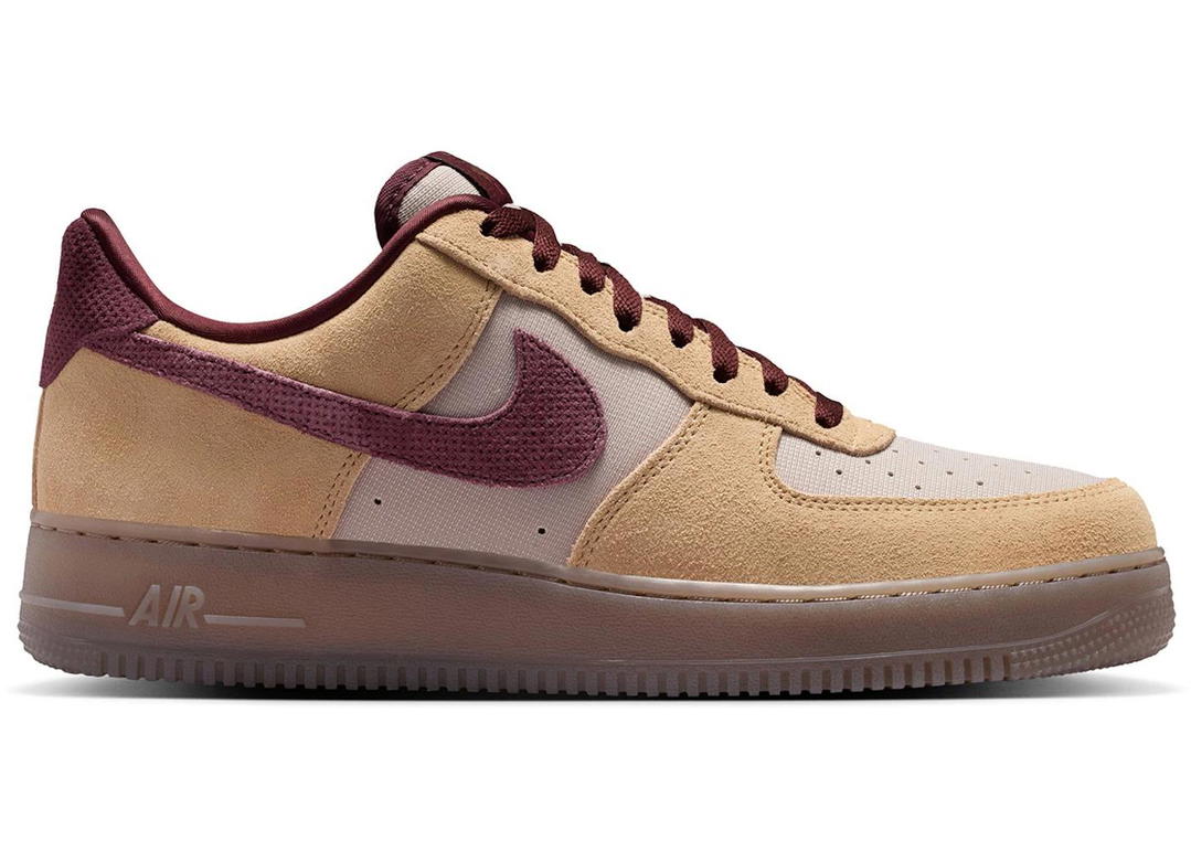 Nike Nike Air Force 1 Low '07 Premium Linen Moon Particle Burgundy