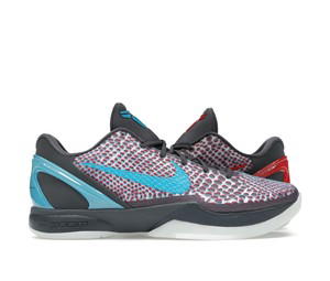 Buy Nike Kobe 6 Protro Dark Grey Chlorine Blue Daring Red at Sasom – Authentic and Ready to Ship