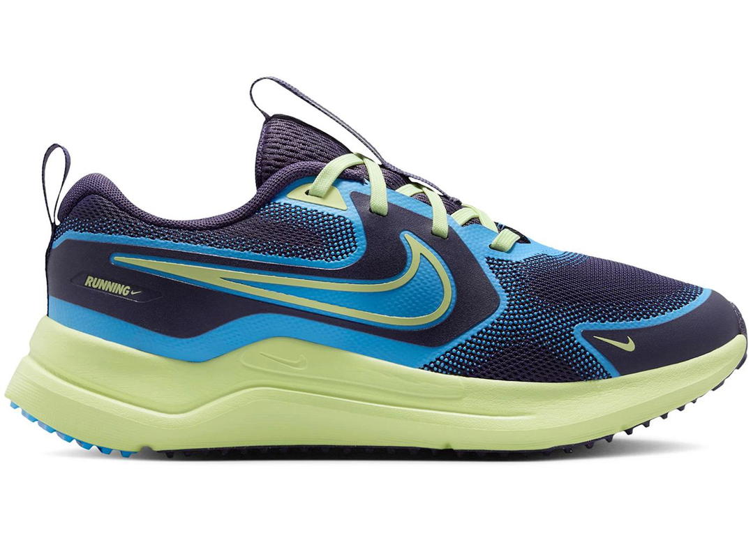 Nike Nike Cosmic Runner Dark Raisin Liquid Lime University Blue (GS)