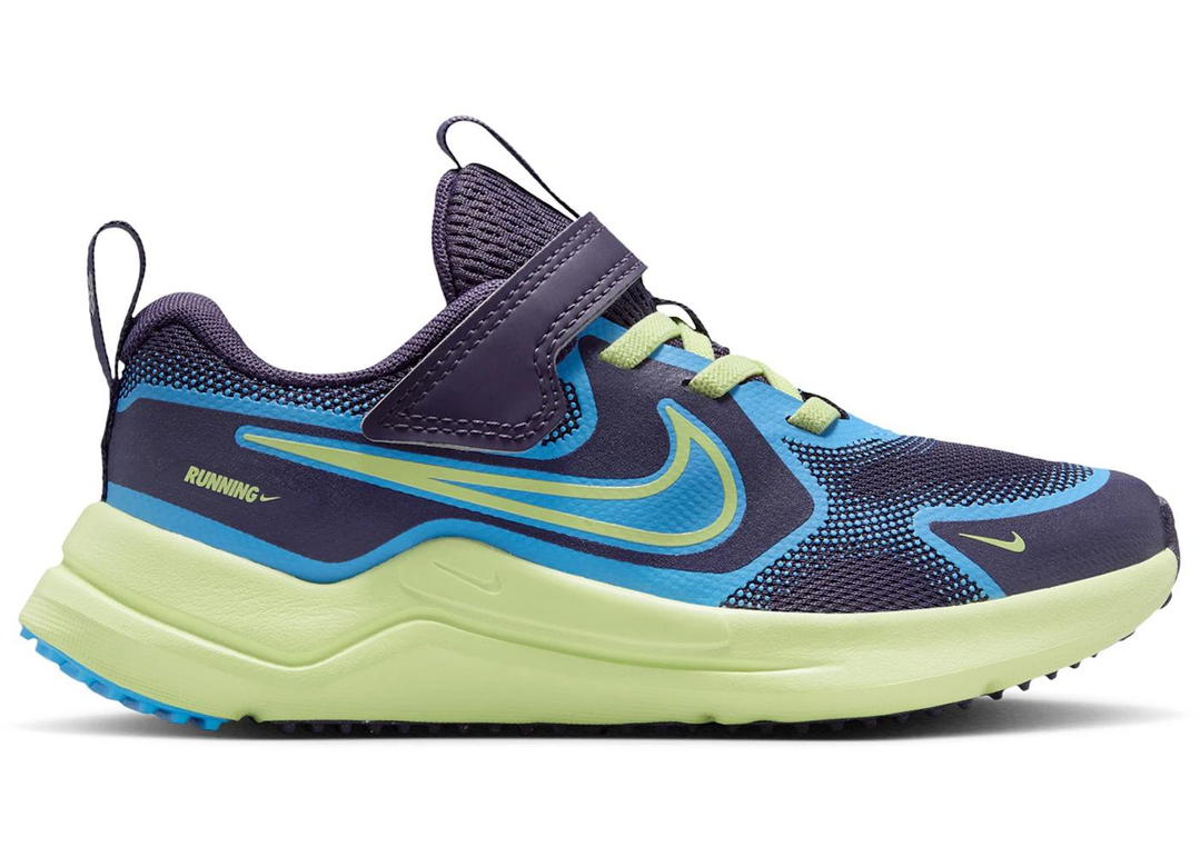 Nike Nike Cosmic Runner Dark Raisin University Blue Lime (PS)