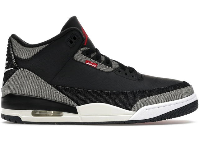 Nike Nike Air Jordan 3 x Levi's Black White - view 1