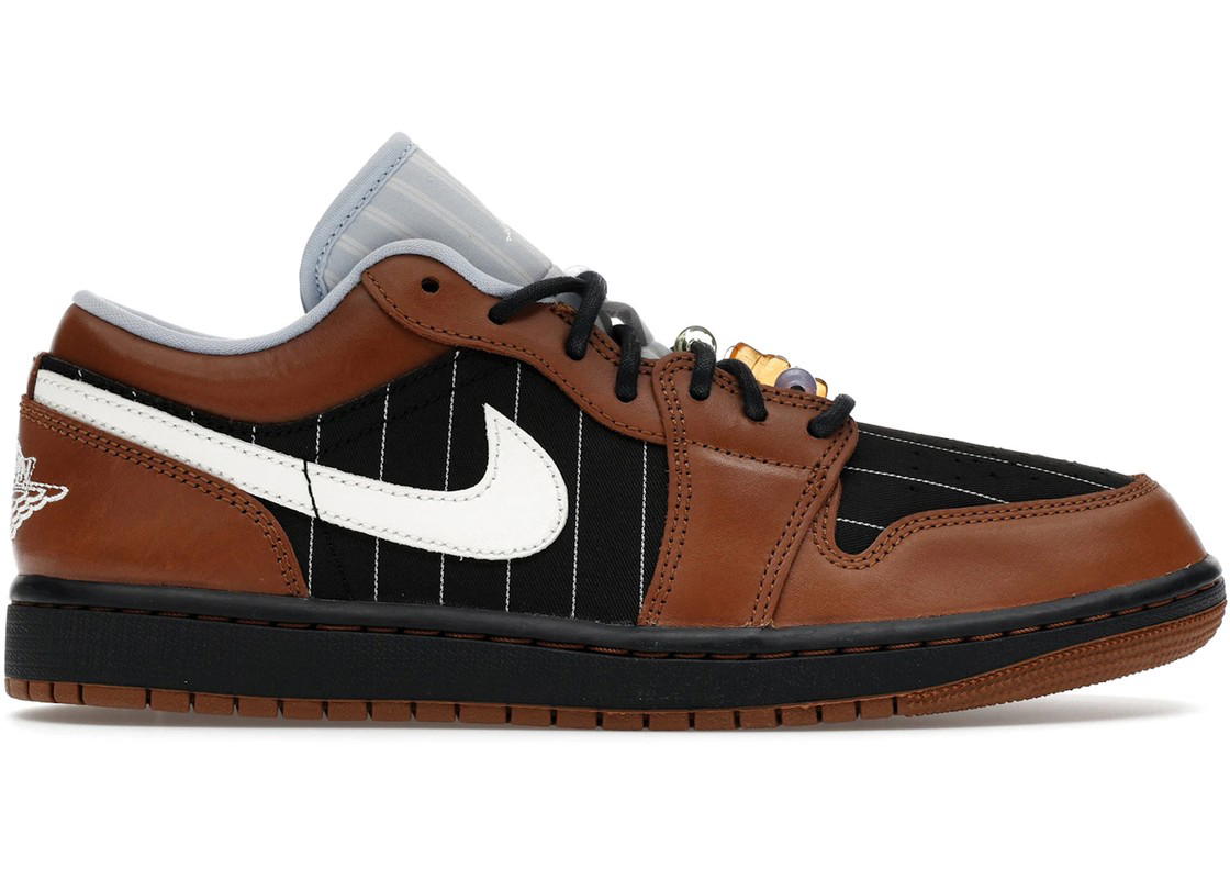 Jordan Jordan 1 Low SE Black Sail Light British Tan