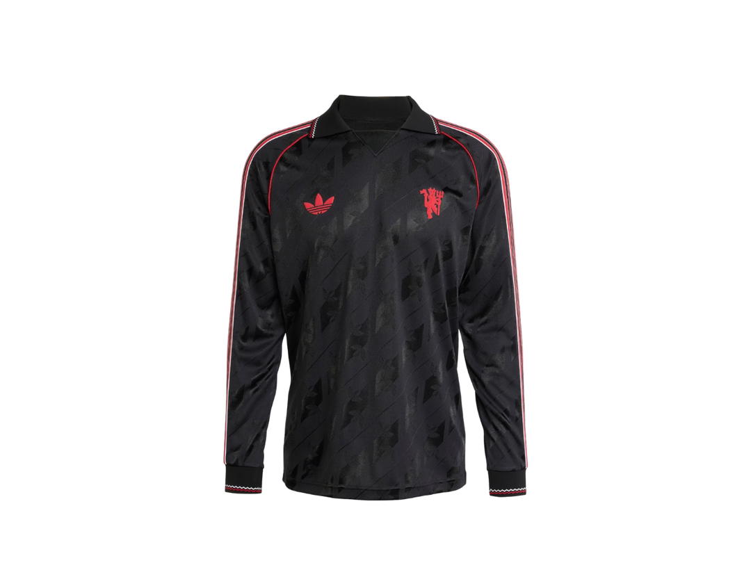 adidas adidas Manchester United LFSTLR Football Shirt Black