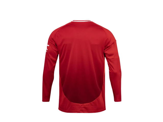 adidas adidas Manchester United 2024/2025 Home Replica Long Sleeve Jersey Mufc Red - view 2