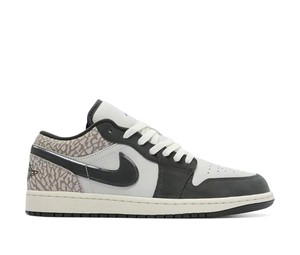 Buy Jordan 1 Low SE Sail Deep Pewter Elephent Print at Sasom – Authentic and Ready to Ship