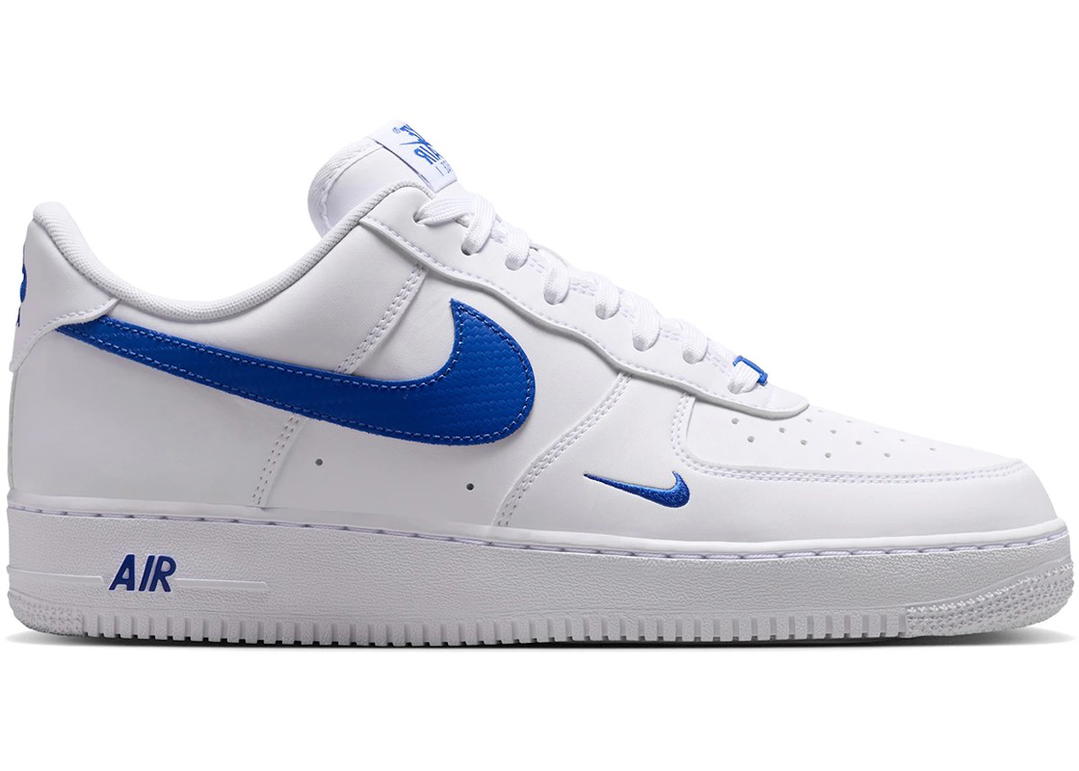 Nike Nike Air Force 1 Low '07 Carbon Fiber Swoosh White Game Royal