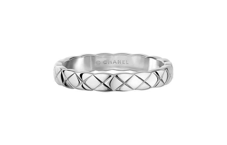 Chanel Chanel CoCo Crush 18K White Gold Rings Women's Silver