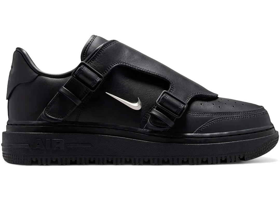 Nike Nike Air Force 1 Low Luxe Black Metallic Silver