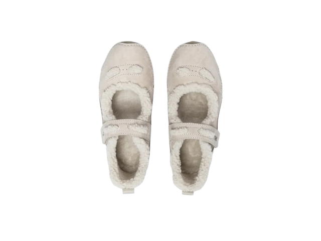 Jeep Jeep Flat Casual Shoes Fleece-Lined Gray (W) - view 4