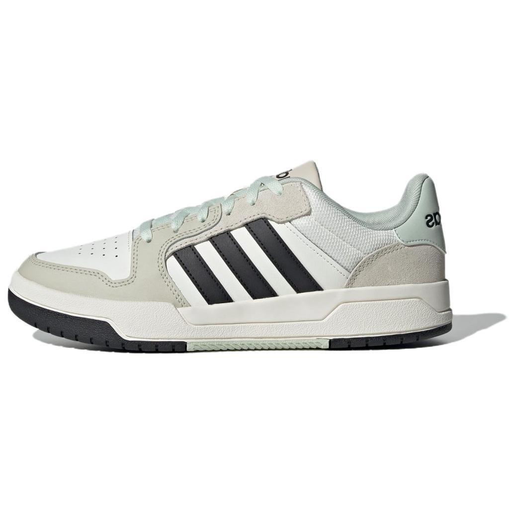adidas Adidas Neo Entrap Slip Resistant Low Top Skateboard Shoes Unisex White Black Brown