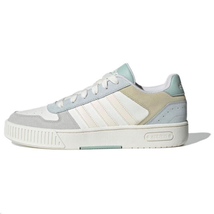 adidas Adidas Neo D PAD Low Top Skateboard Shoes Unisex White Gray