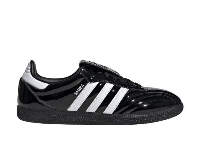 adidas adidas Samba Long Tongue Core Black Patent Leather (W) - view 1