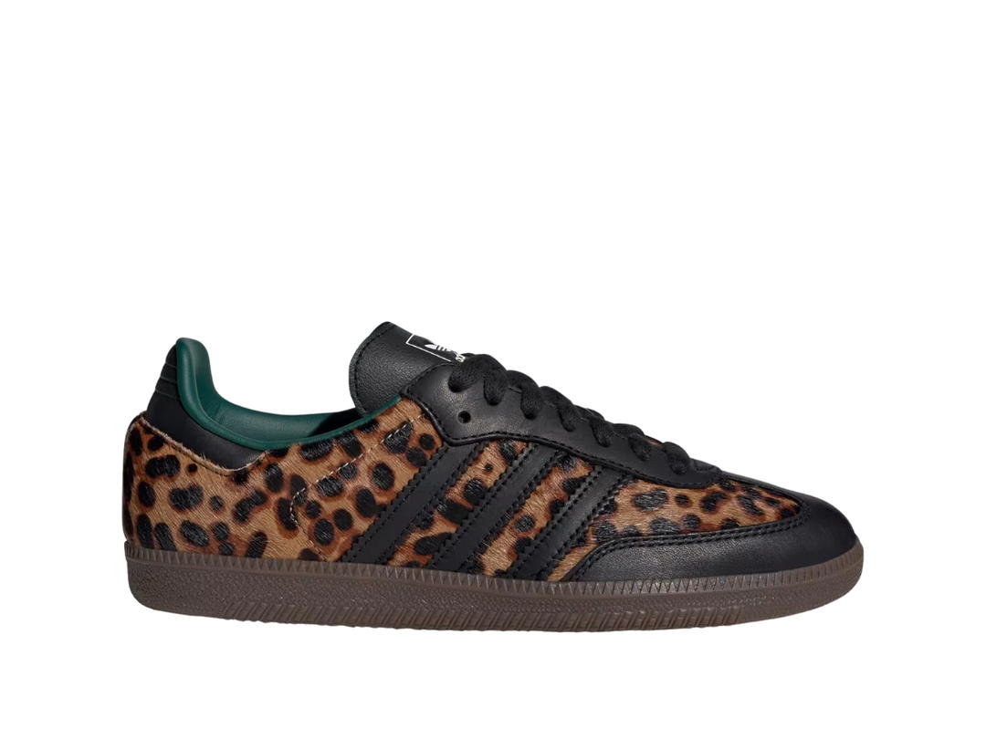 adidas Adidas Samba Og Black Green Leopard (W)