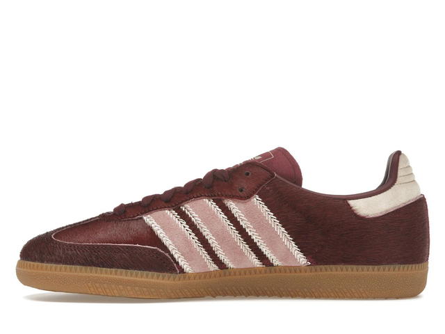 adidas Samba Women's Adidas Originals Og 'Pony Hair Pack Maroon' Women's - view 3