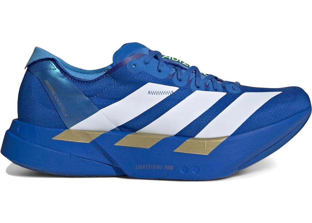 adidas adidas Adizero Adios Pro 4 Blue White Lime Burst