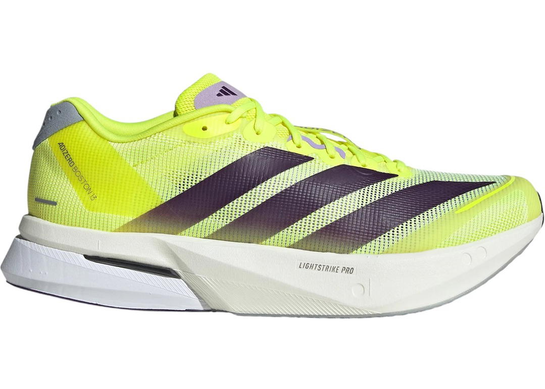 adidas adidas Adizero Boston 13 Solar Yellow Plum